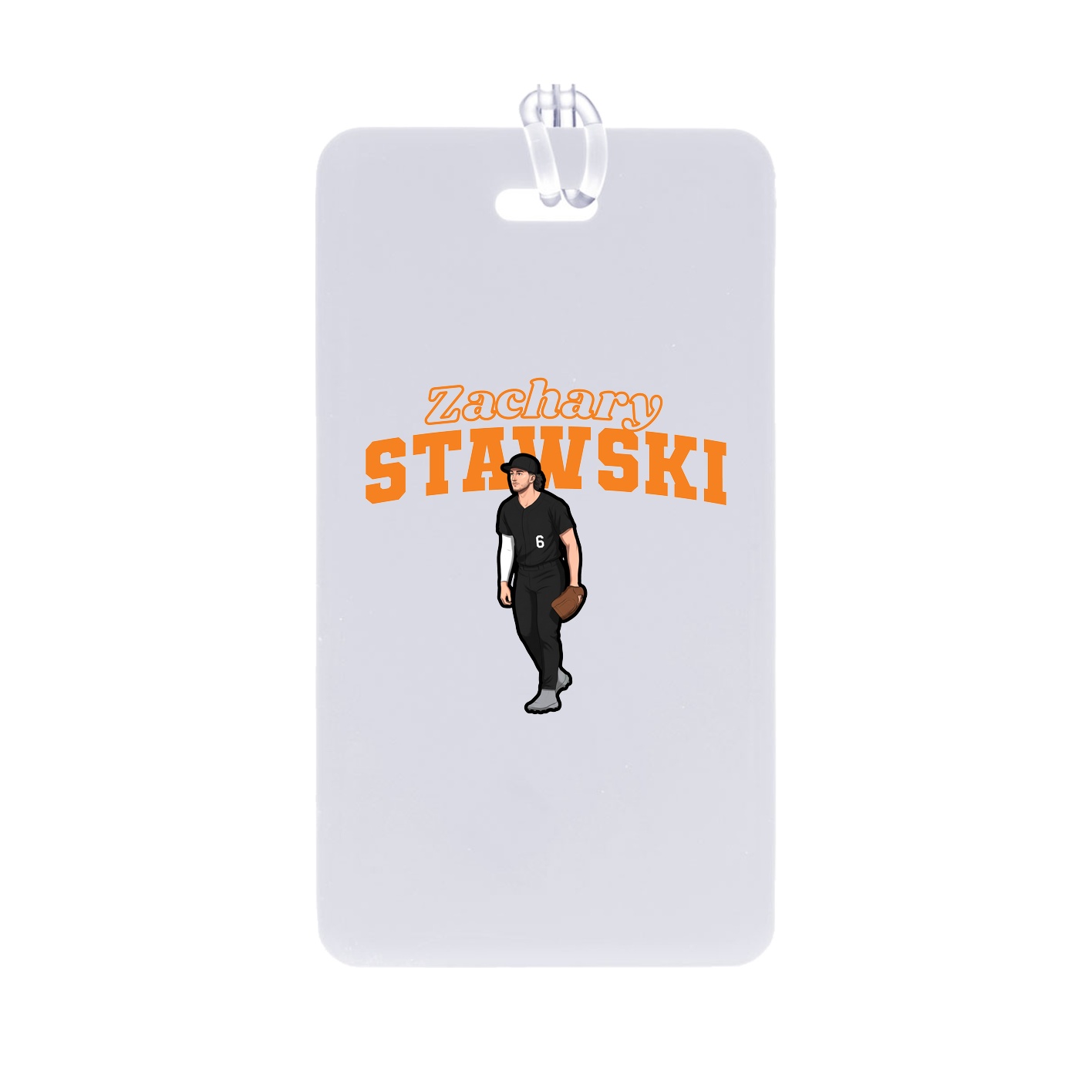 Bag Tag — Name Arch in Classic