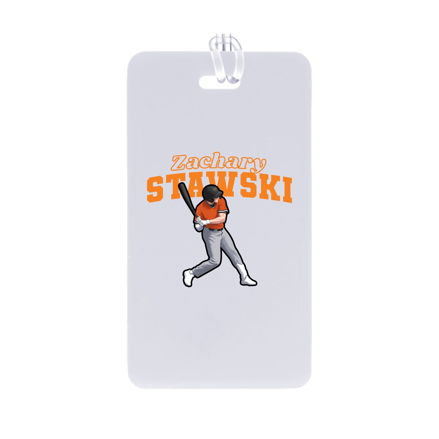 Bag Tag — Name Arch in Classic