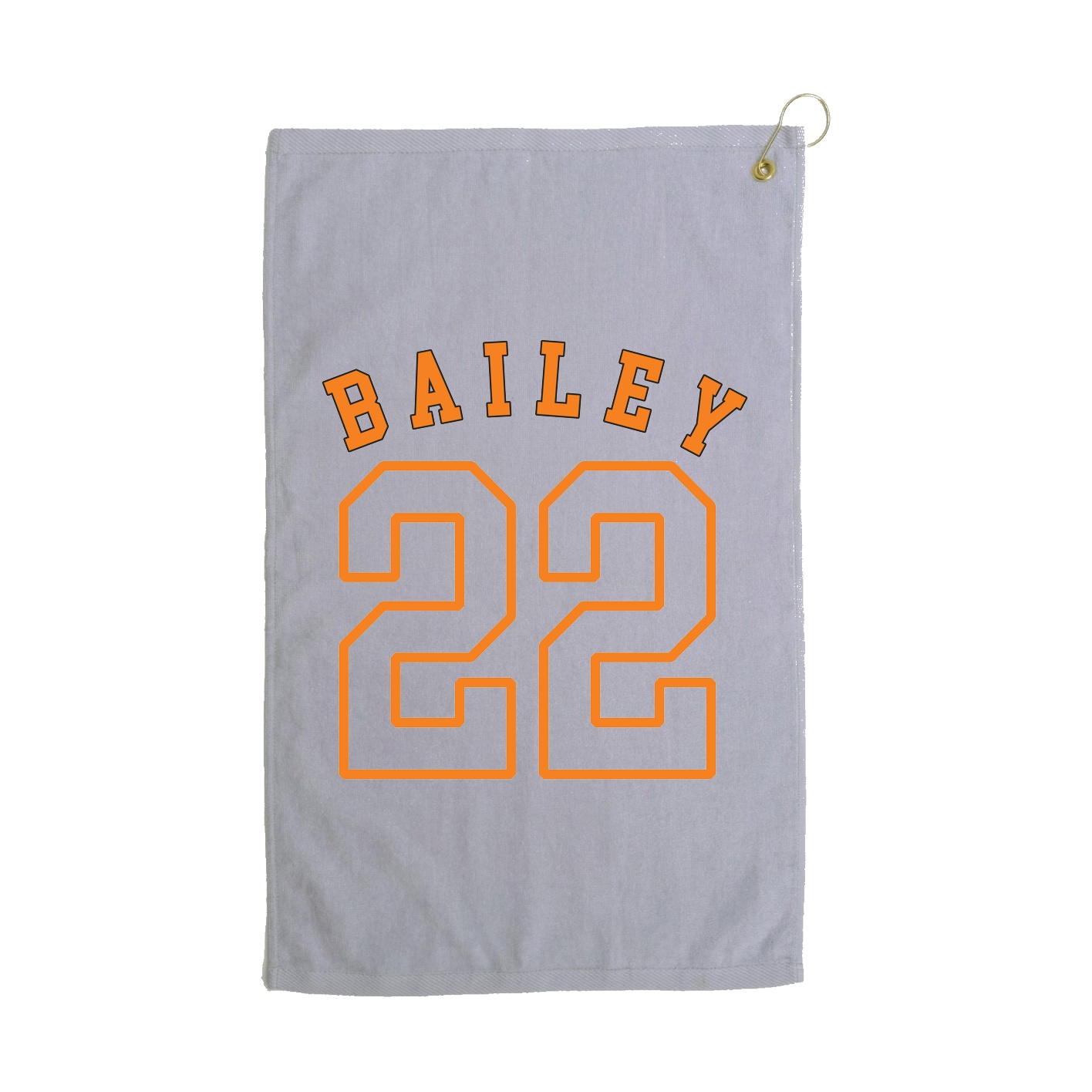 Golf Towel — Shirsey Arch in Grey