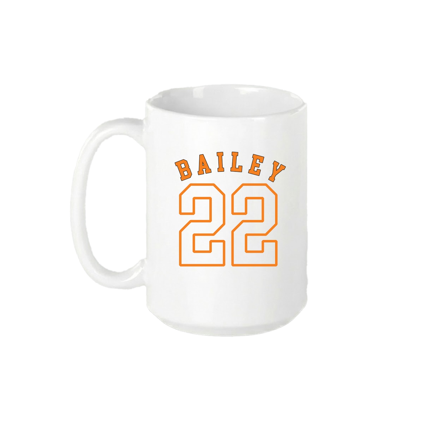 15oz Coffee Mug — Shirsey Arch in White