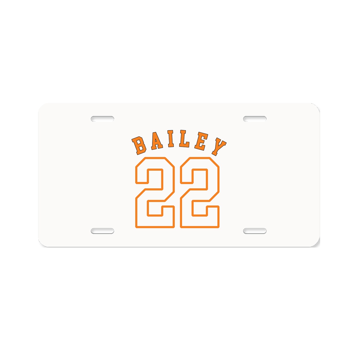 License Plate — Shirsey Arch in Classic