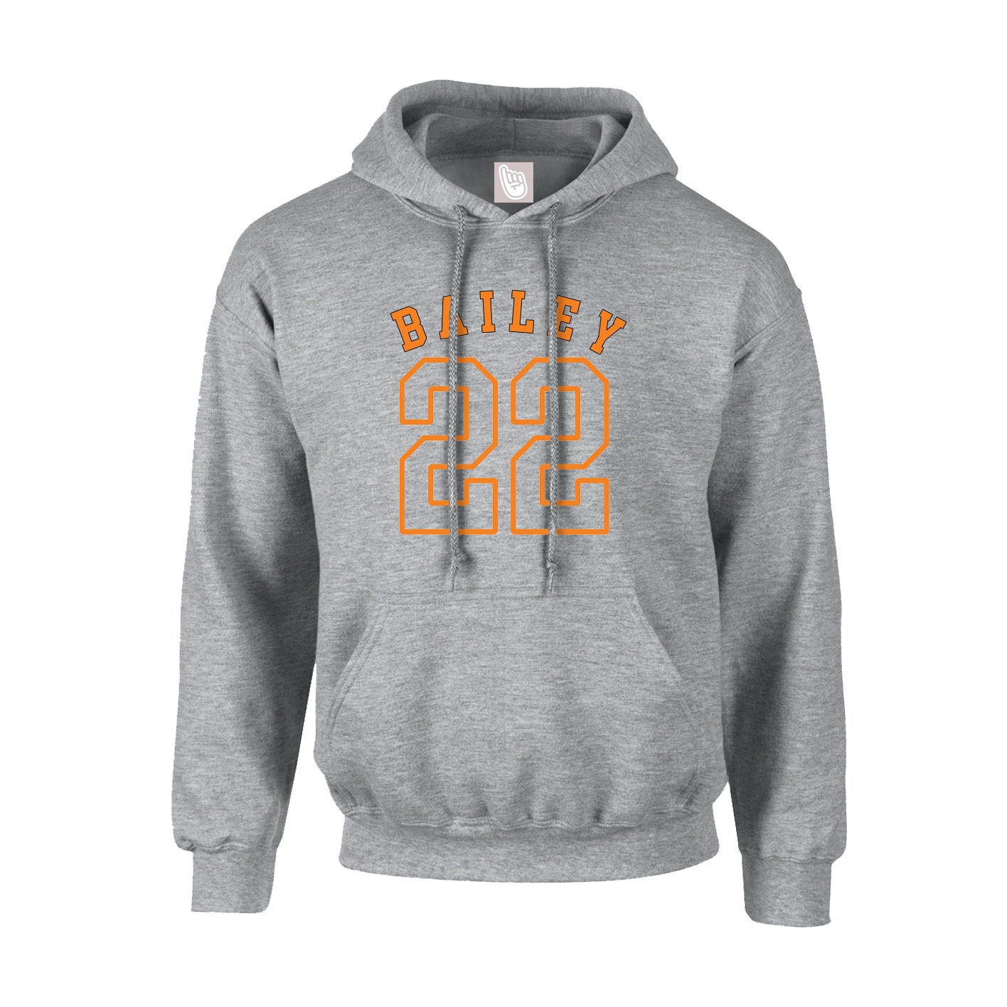 Youth Hoodie — Shirsey Arch in Grey