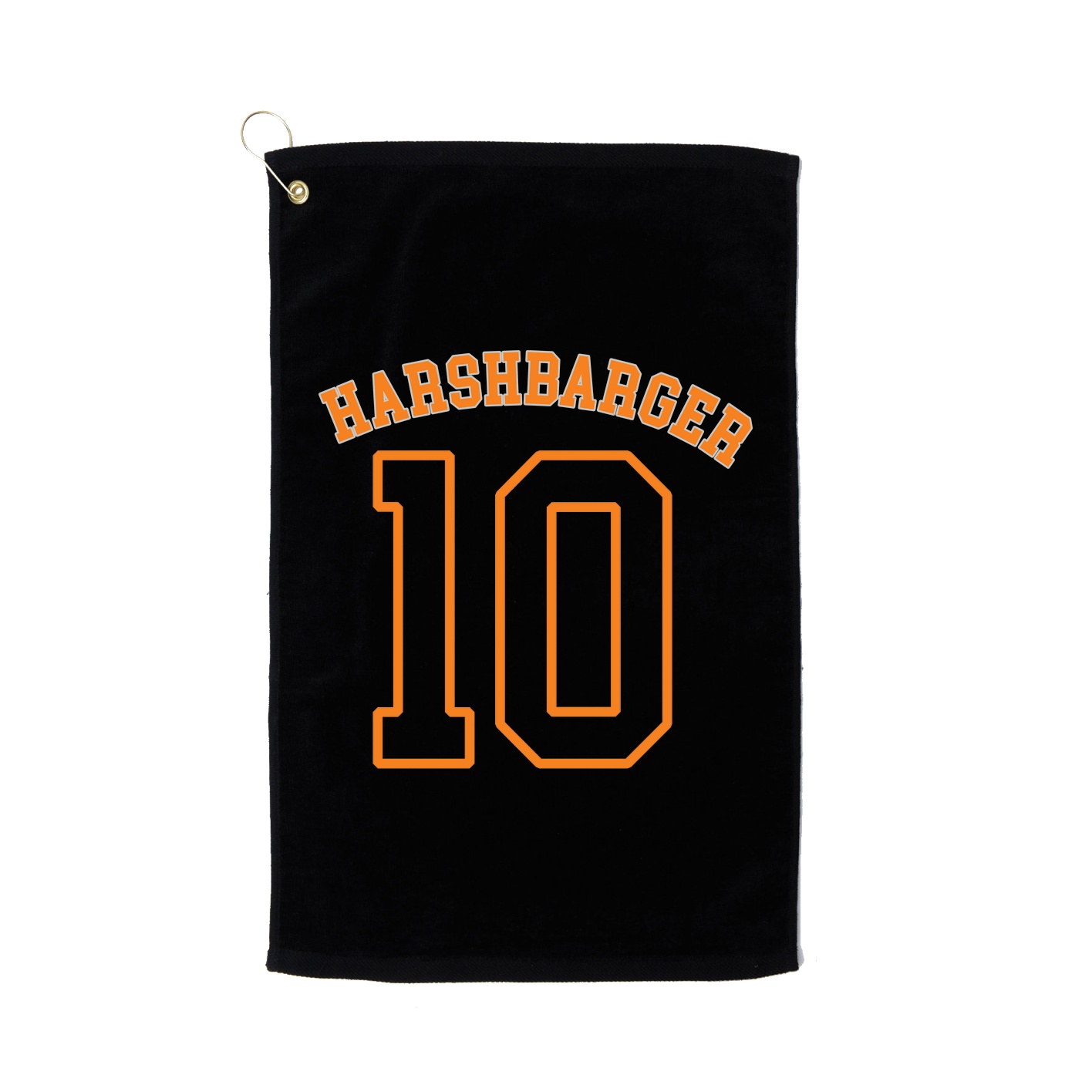 Golf Towel — Shirsey Arch in Black