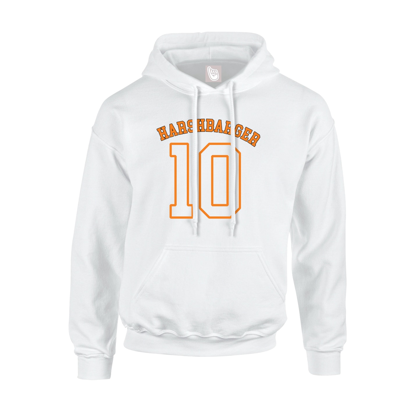 Hoodie — Shirsey Arch in White