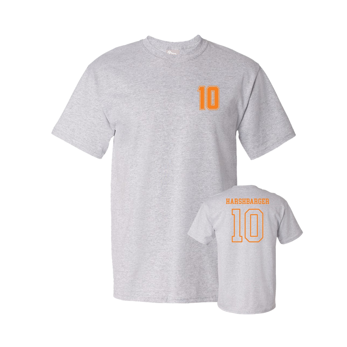 Tee — Chest Back in Grey