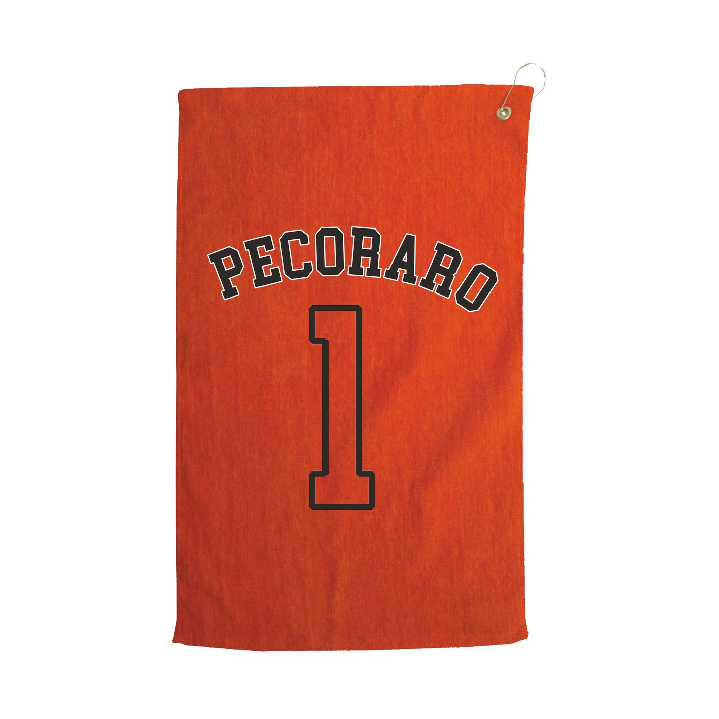 Golf Towel — Shirsey Arch in Orange