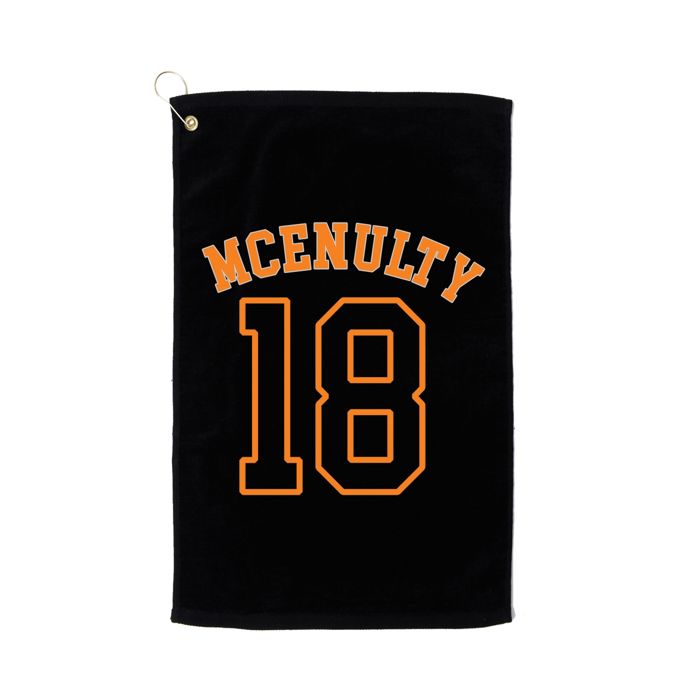 Golf Towel — Shirsey Arch in Black