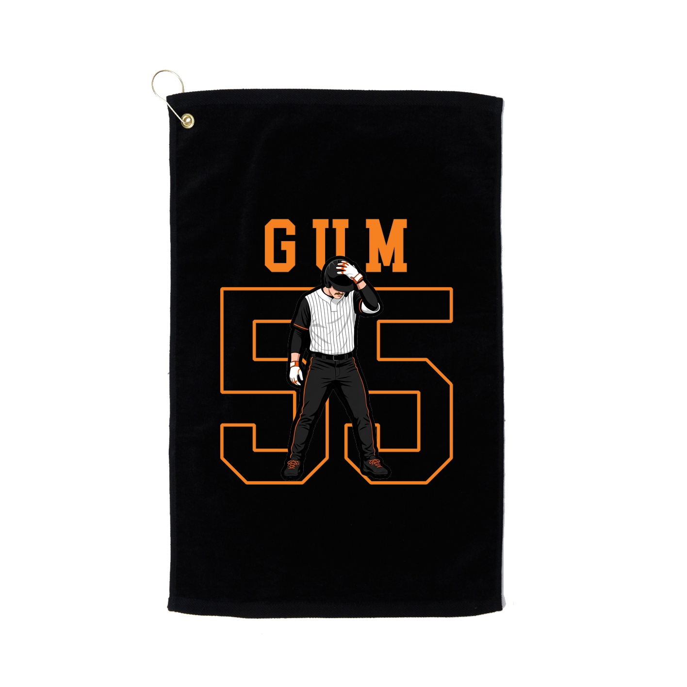Golf Towel — Shirsey in Black
