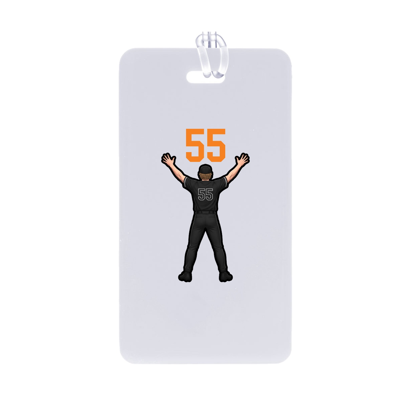 Bag Tag — Number Top in Classic