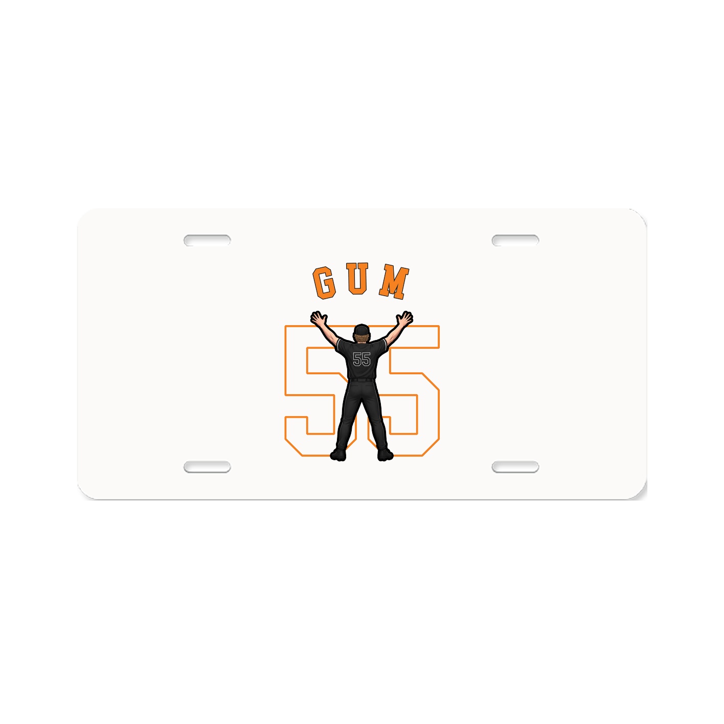 License Plate — Shirsey Arch in Classic