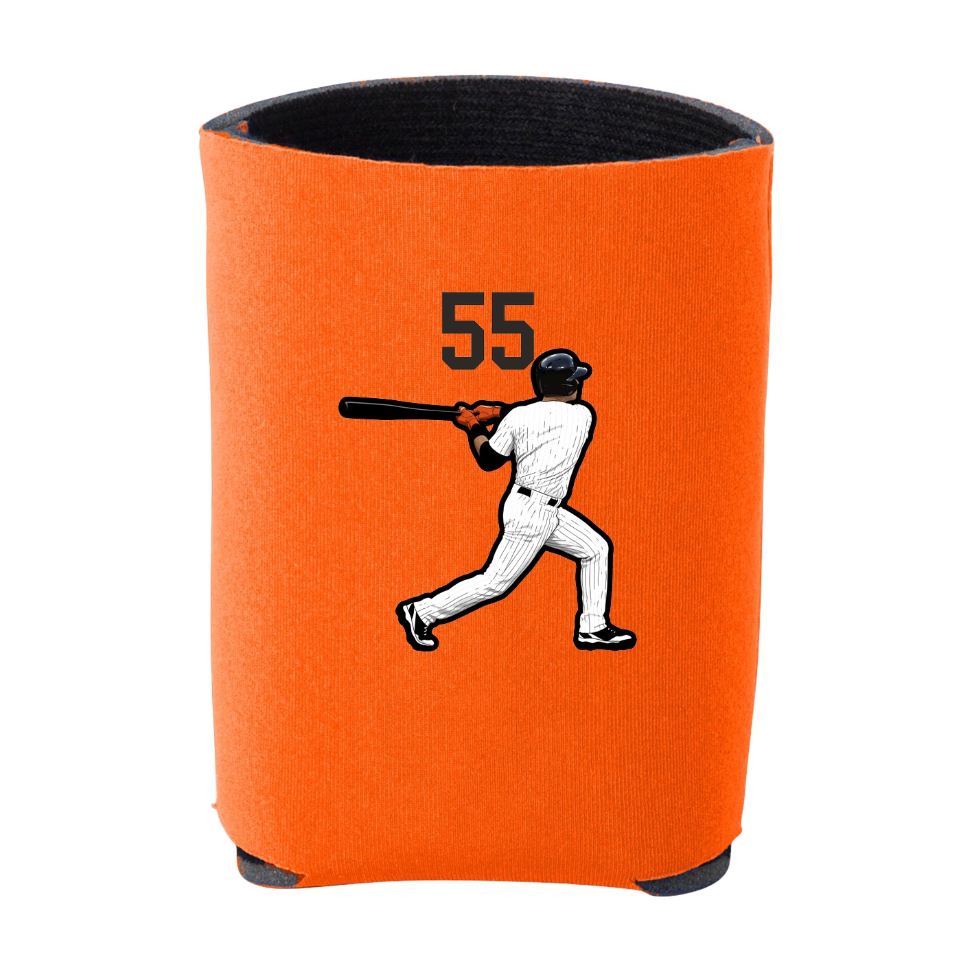 Can Holder — Number Top in Orange