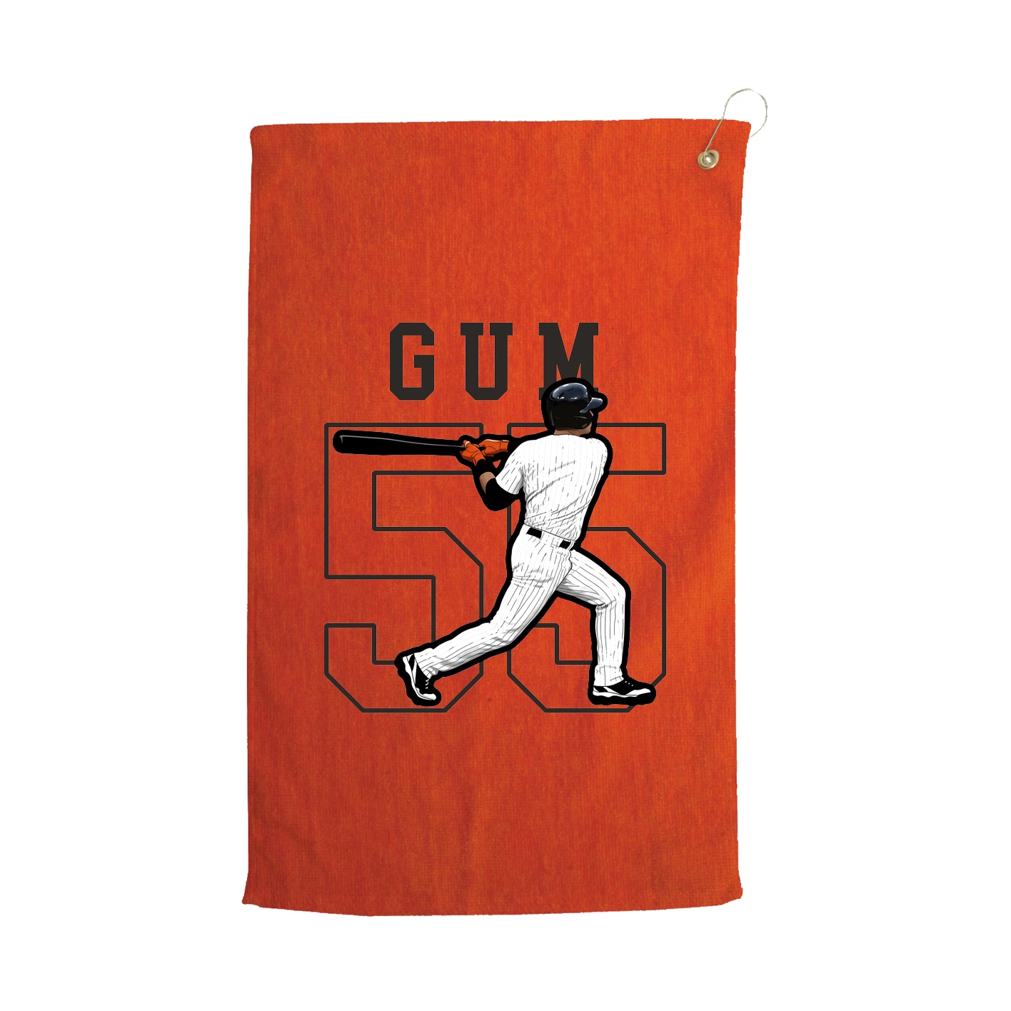 Golf Towel — Shirsey in Orange