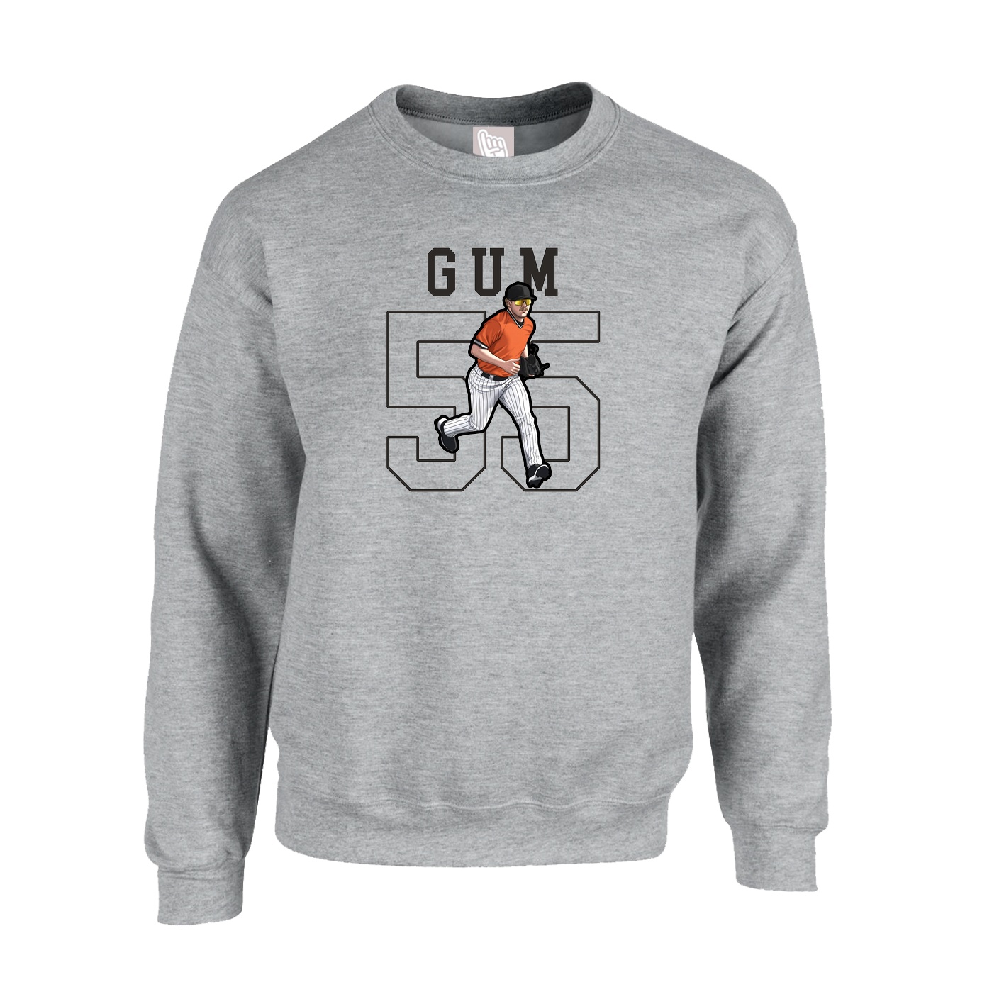Fleece Crew — Shirsey in Grey