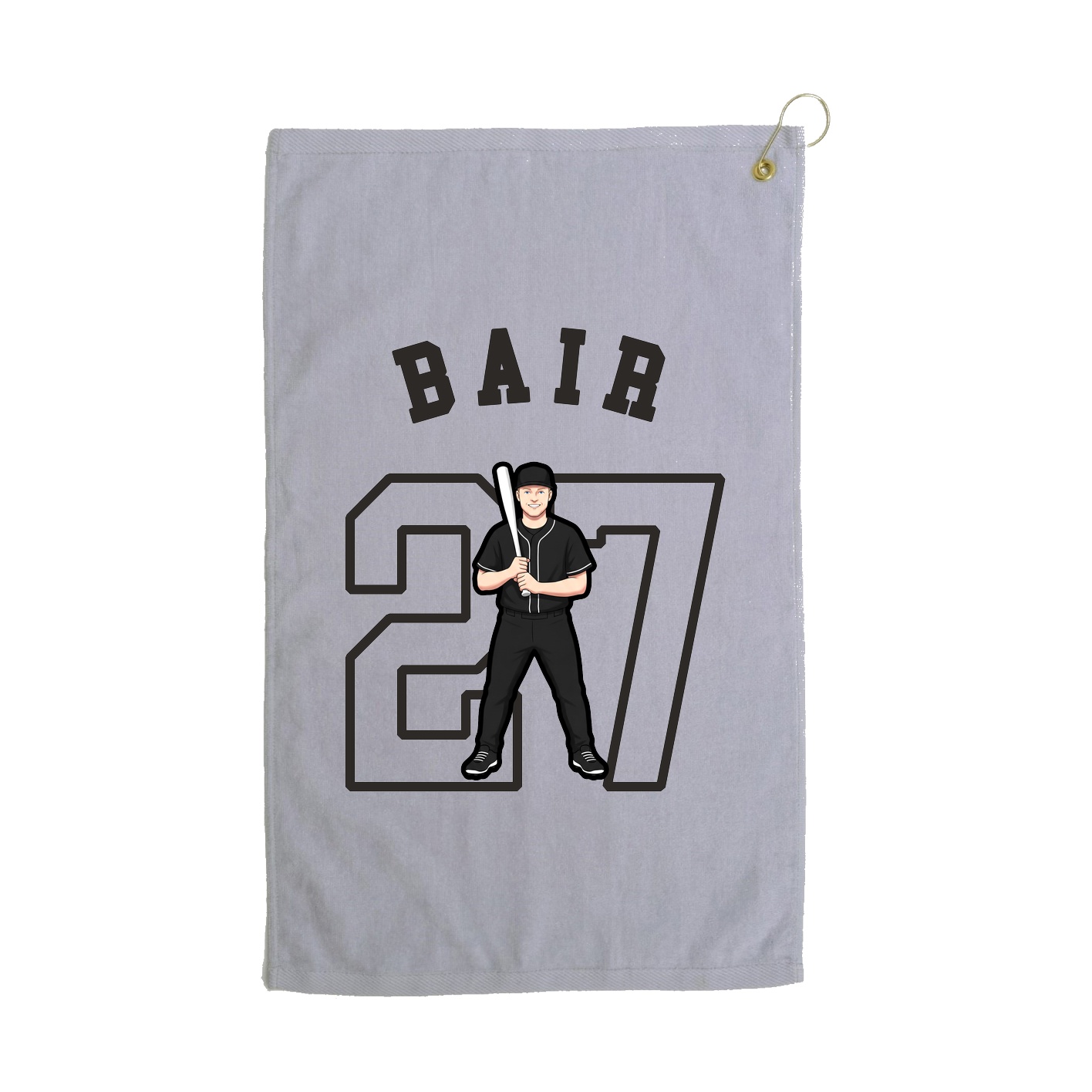 Golf Towel — Shirsey Arch in Grey