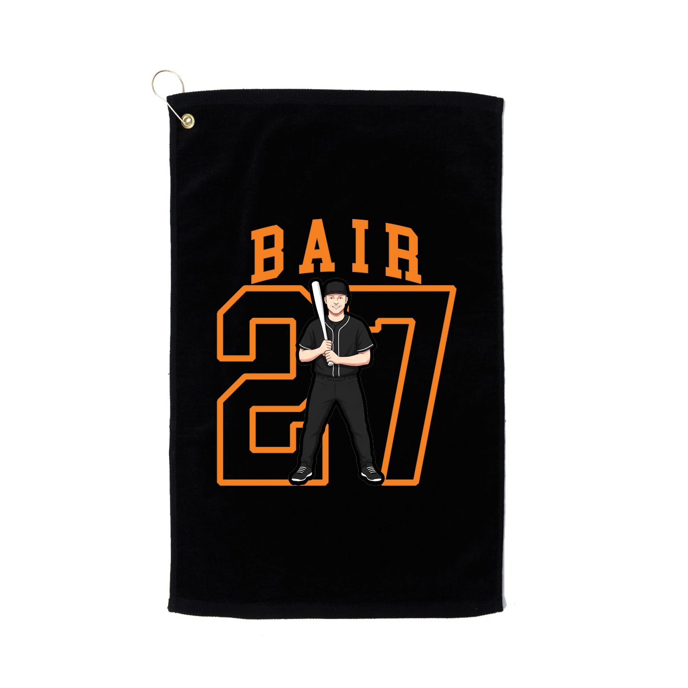 Golf Towel — Shirsey in Black