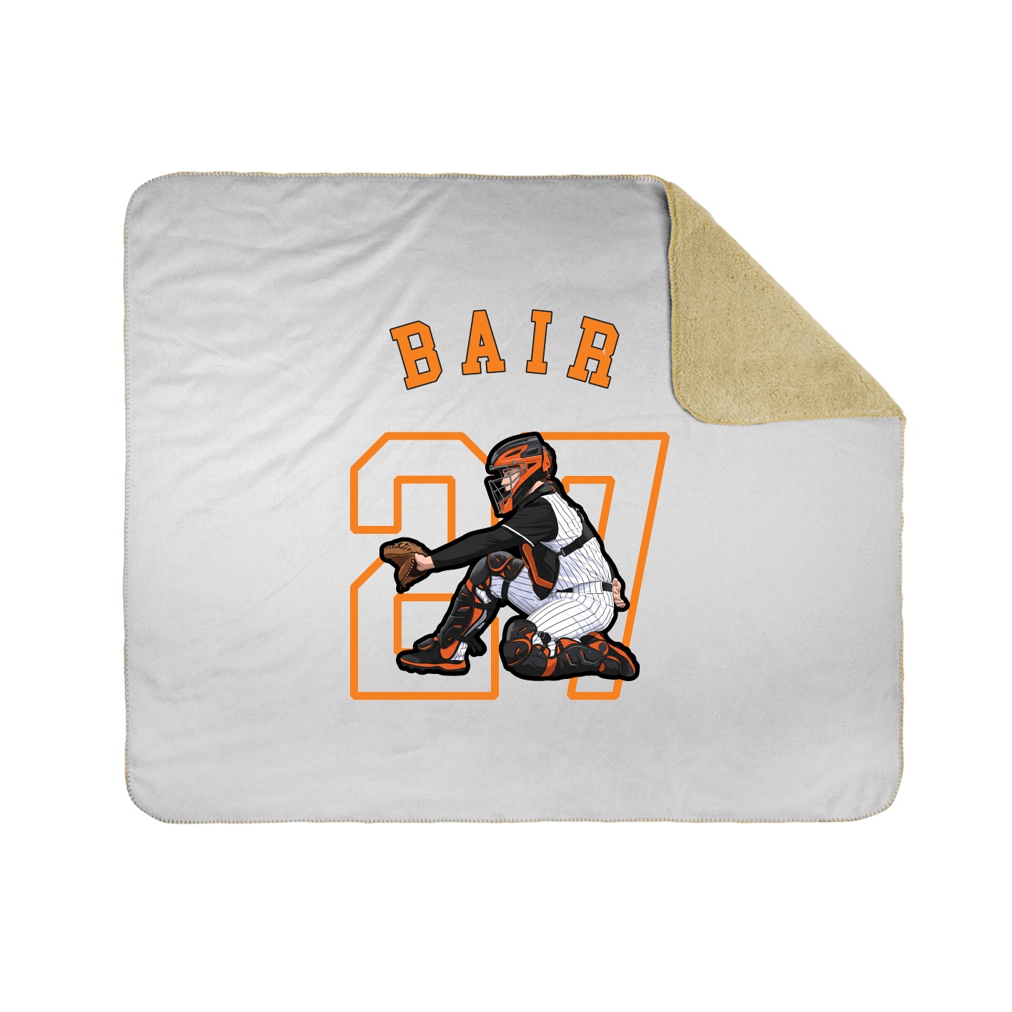 Throw Blanket — Shirsey Arch in White