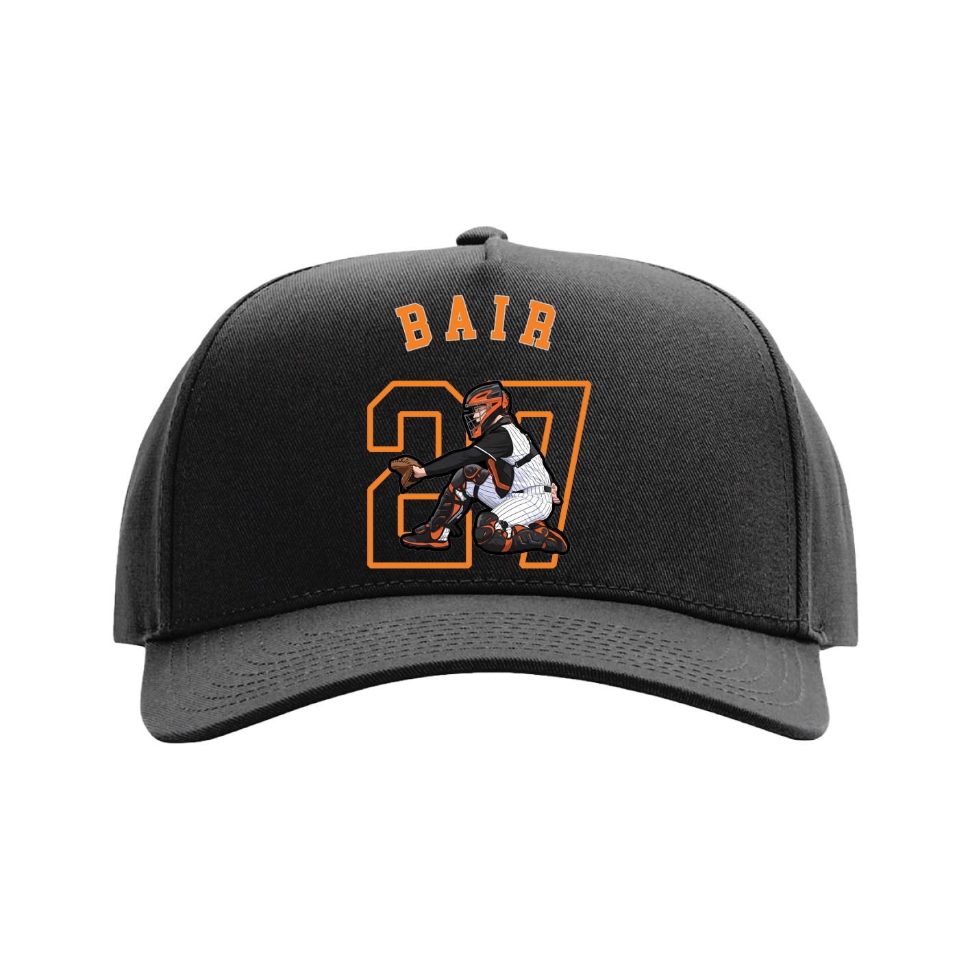 Full Fabric Five-Panel Champ Cap
