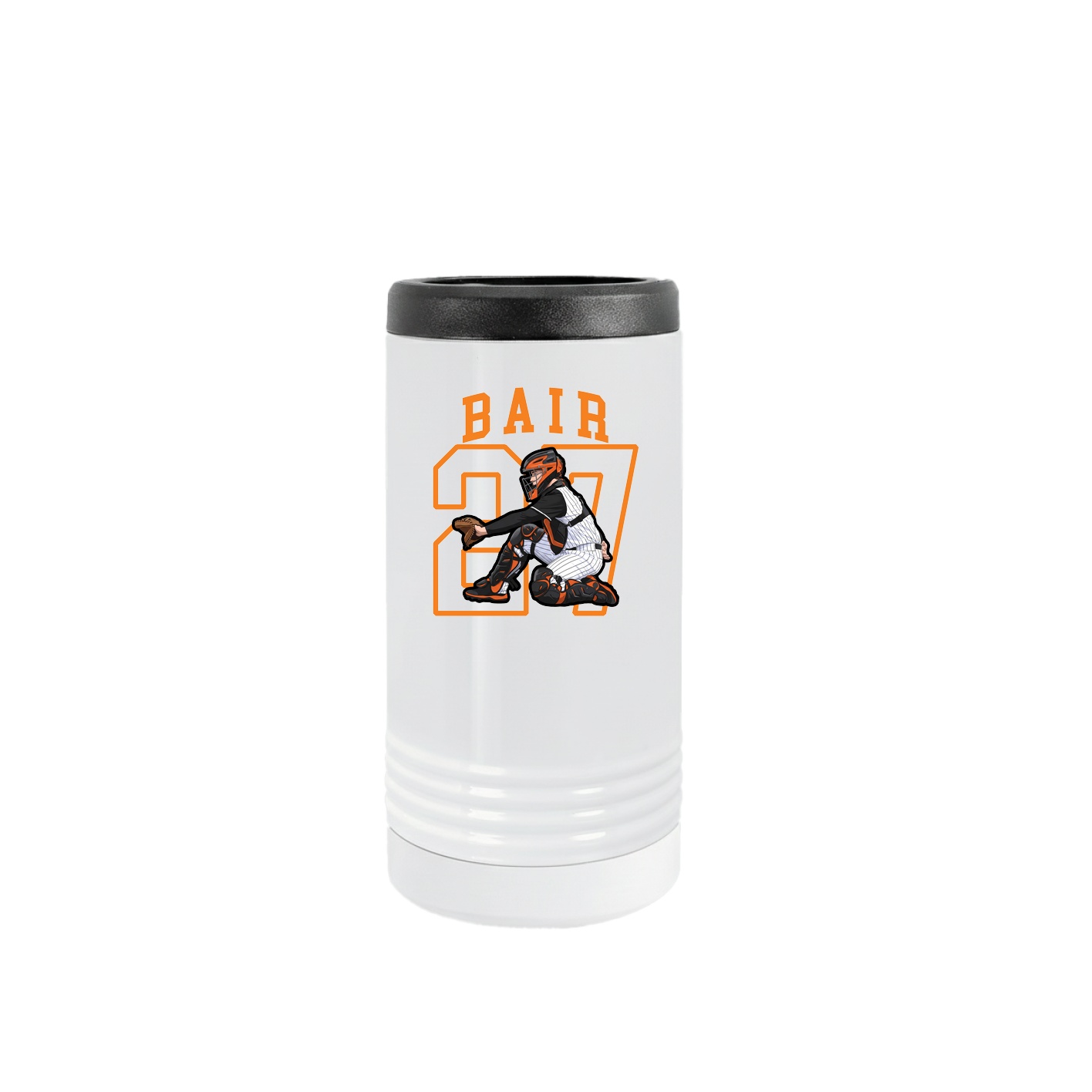 Slim Beverage Holder — Shirsey in White