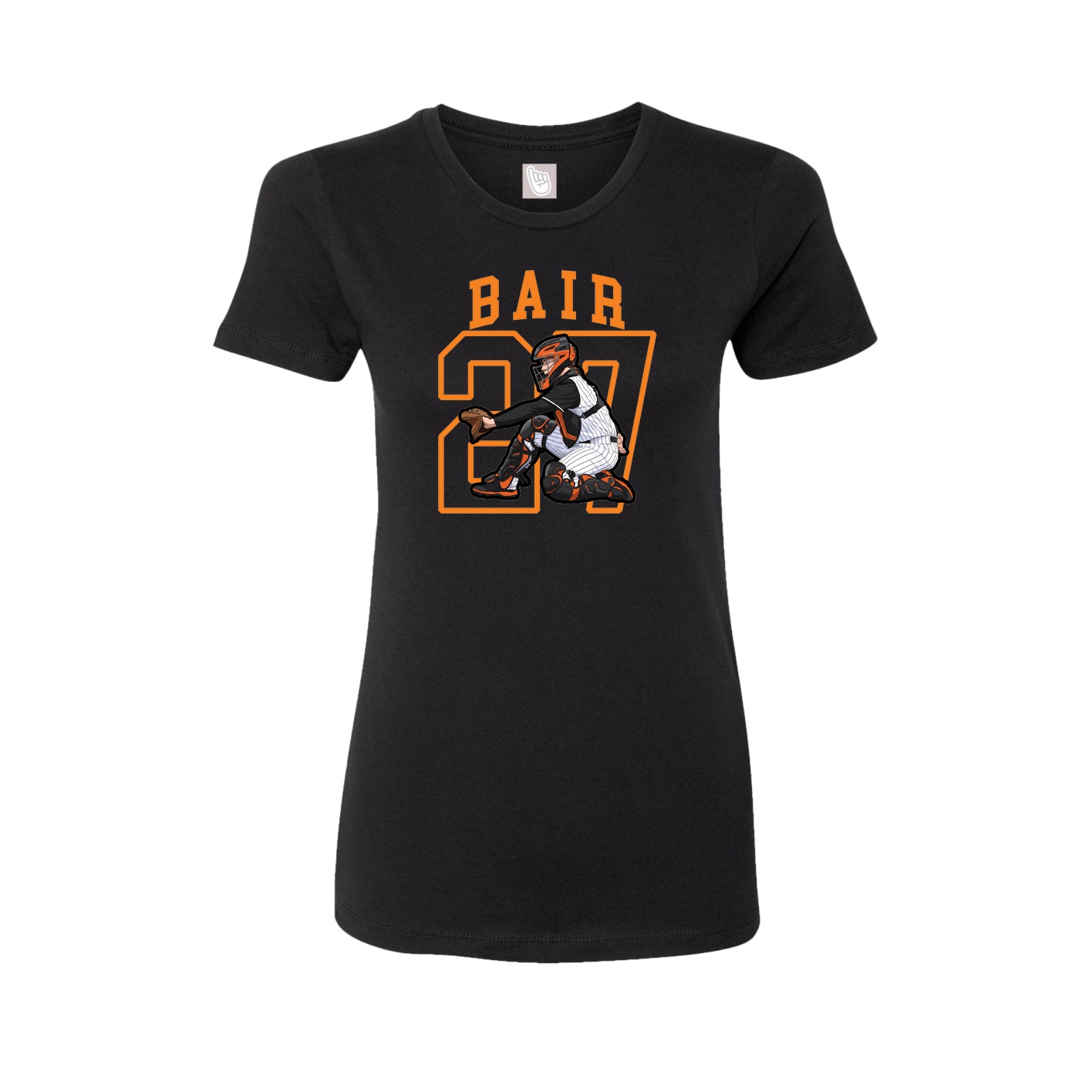Fitted Women's Tee — Shirsey in Black