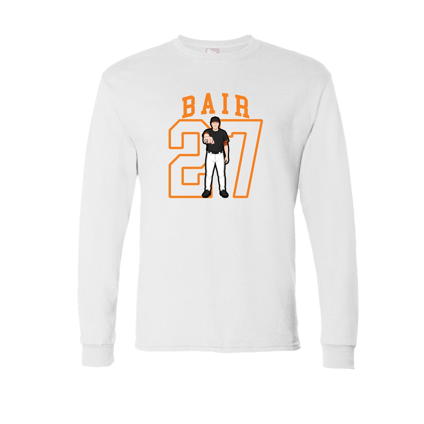 Long Sleeve Tee — Shirsey in White