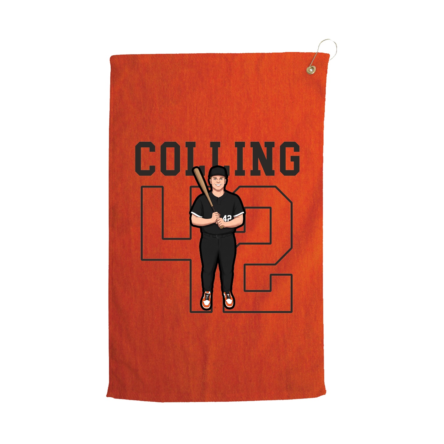 Golf Towel — Shirsey in Orange