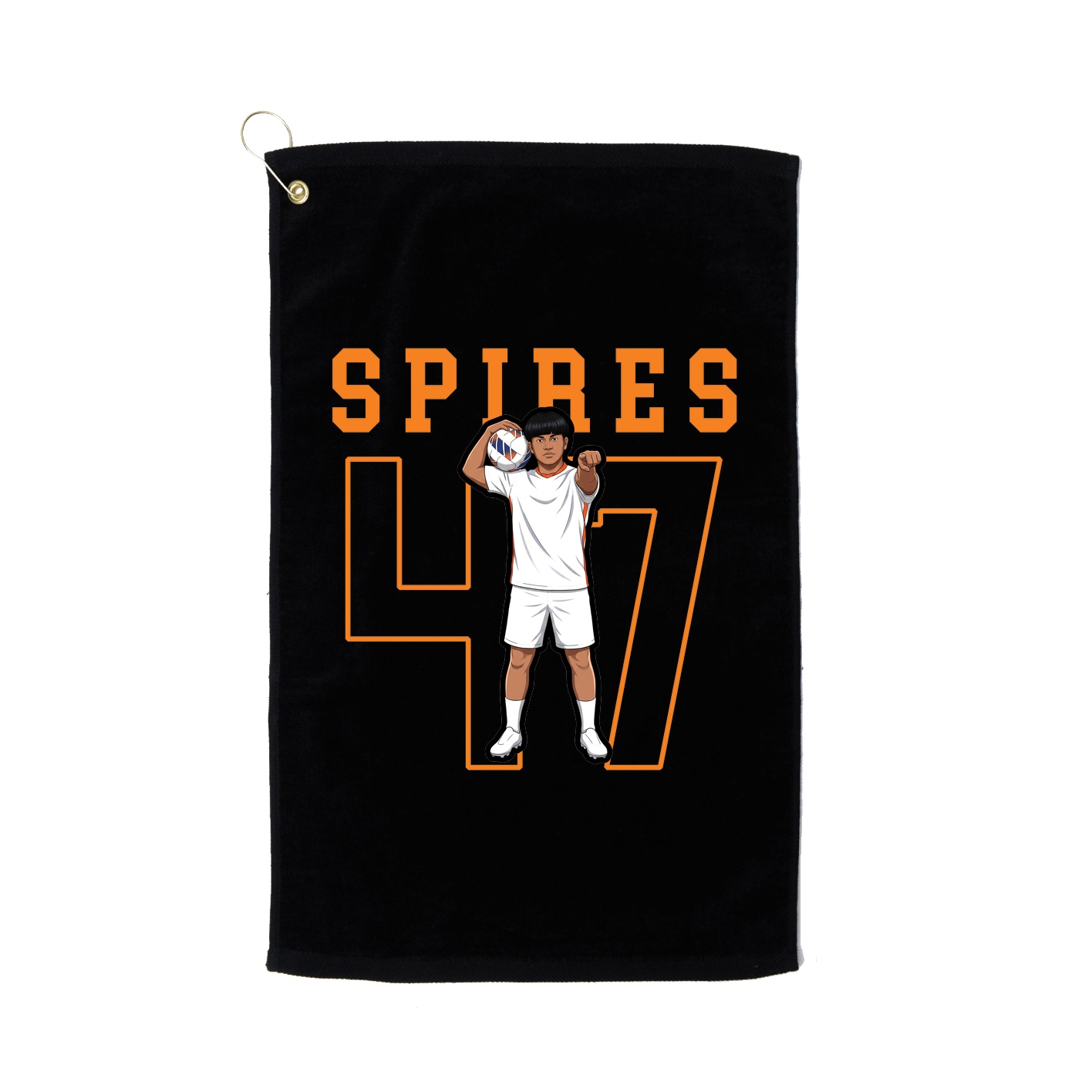 Golf Towel — Shirsey in Black