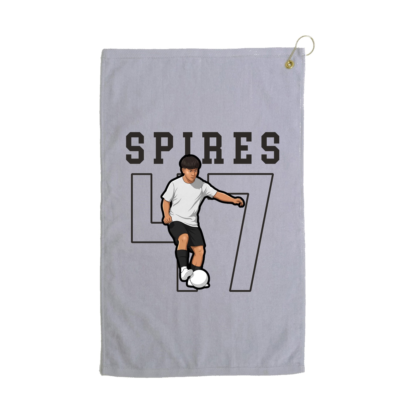 Golf Towel — Shirsey in Grey