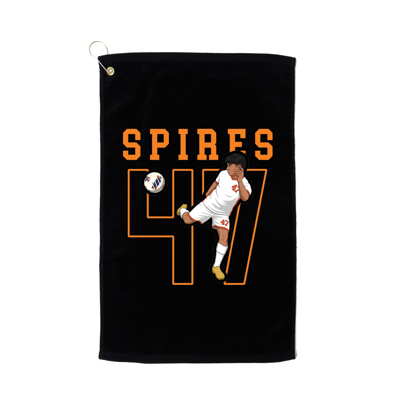 Golf Towel — Shirsey in Black