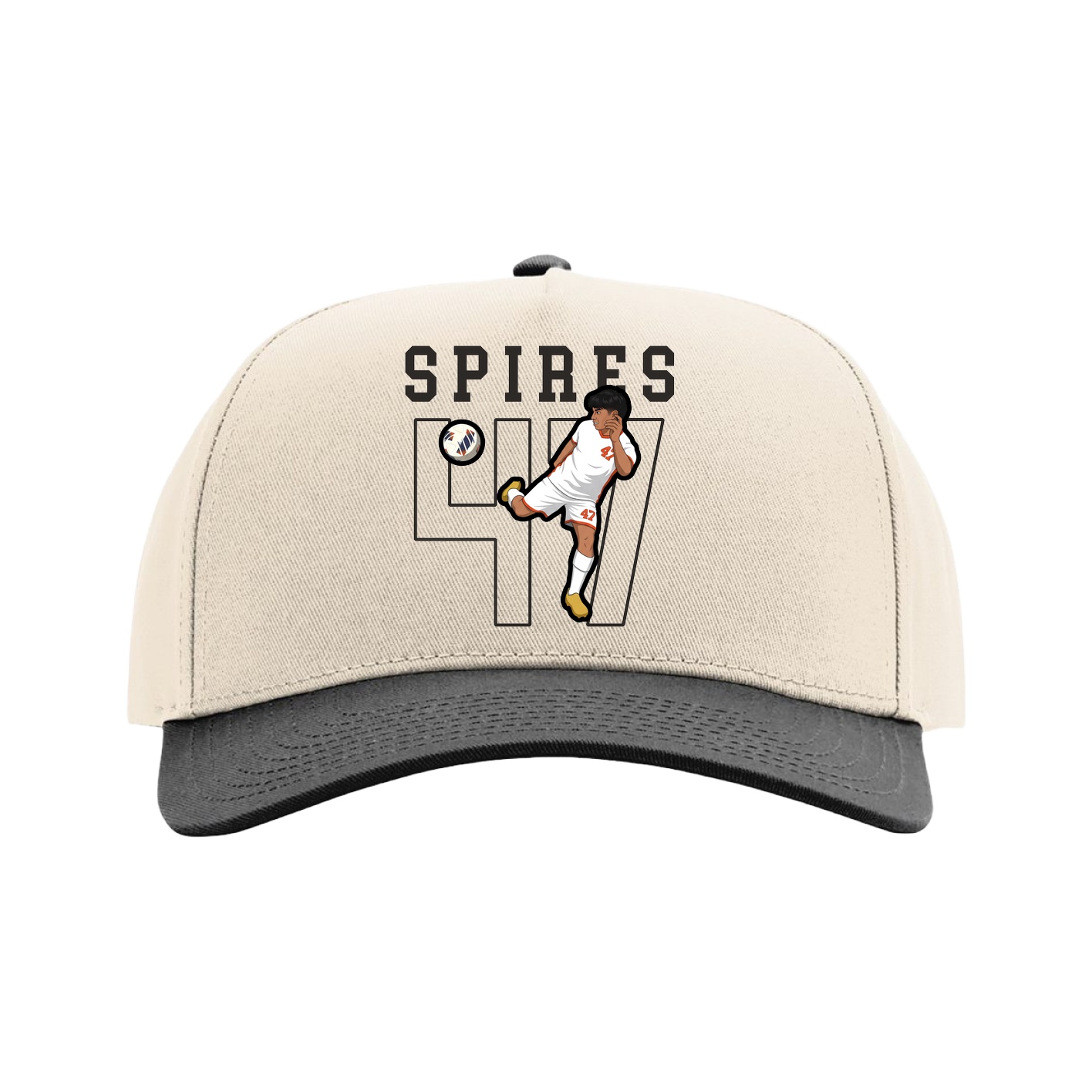 Full Fabric Five-Panel Champ Cap