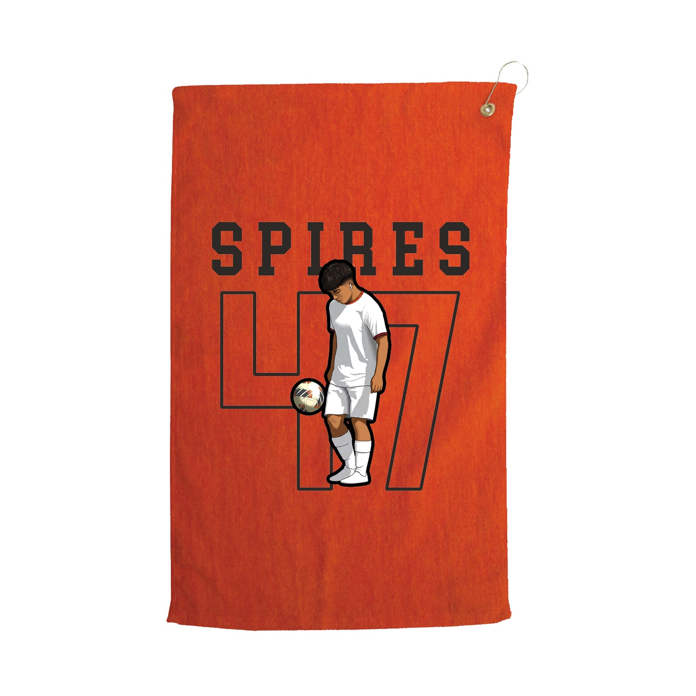 Golf Towel — Shirsey in Orange