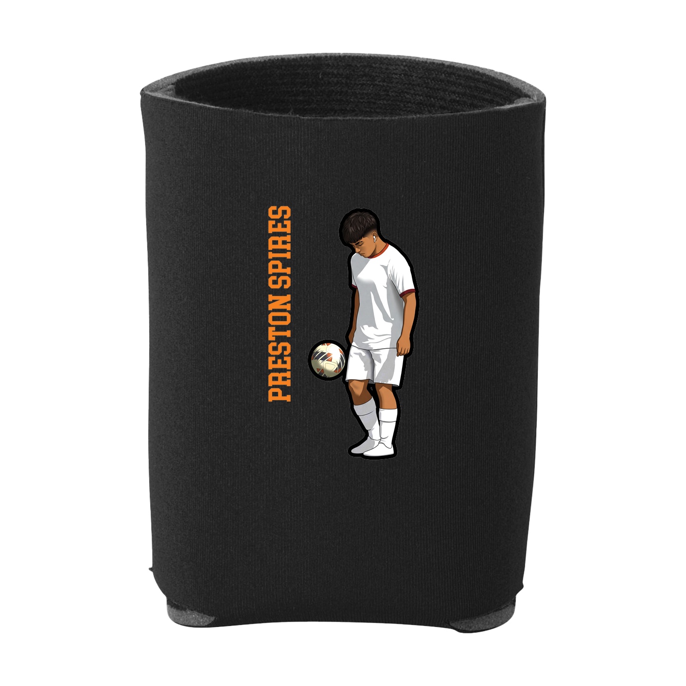 Can Holder — Name Vertical in Black