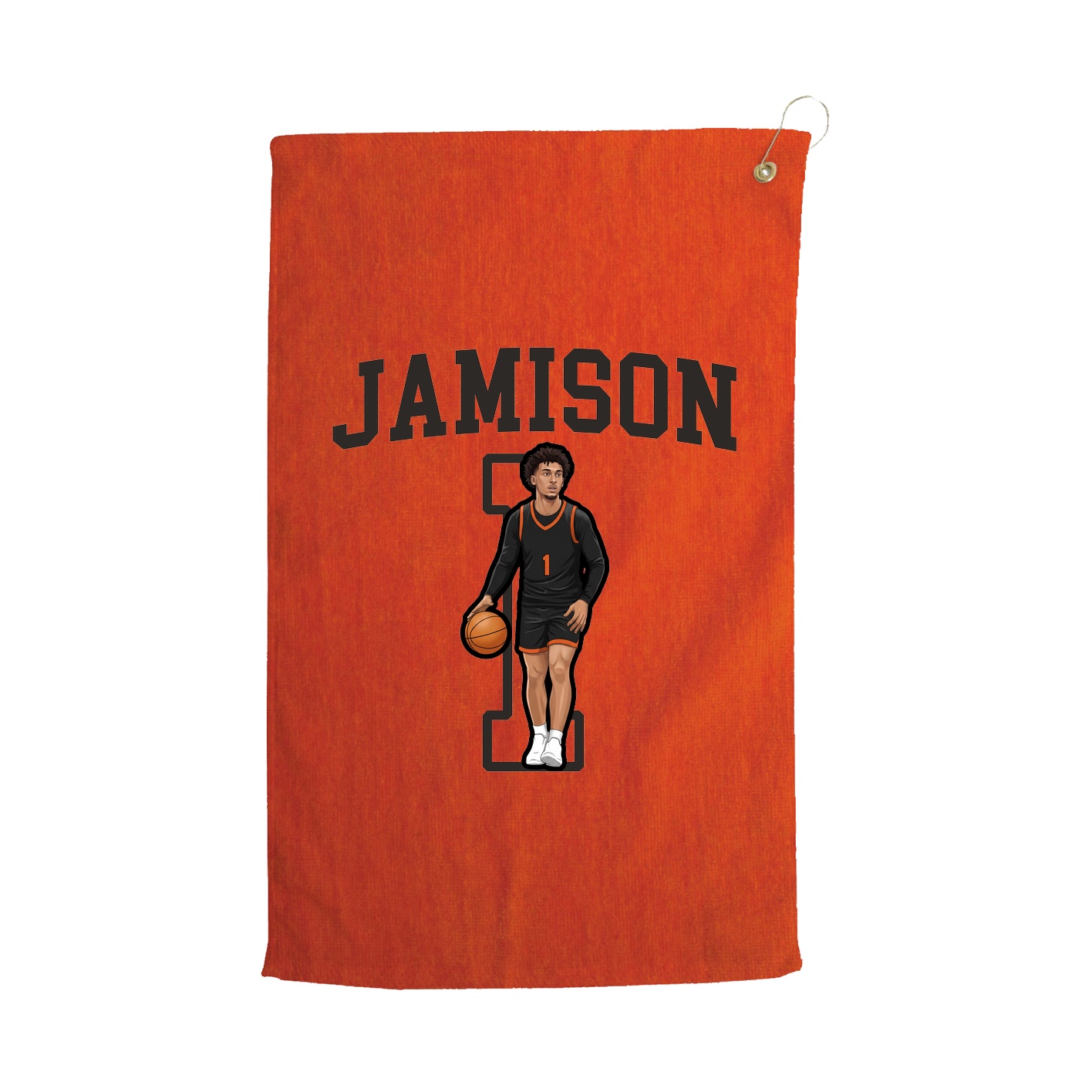 Golf Towel — Shirsey in Orange