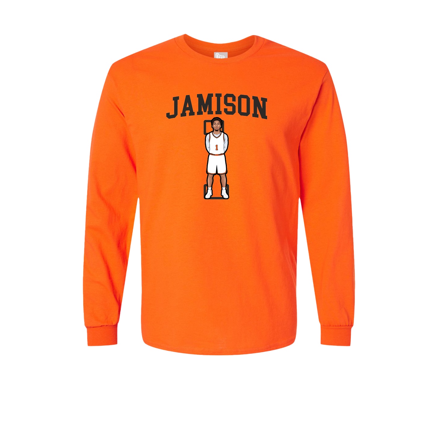 Long Sleeve Tee — Shirsey in Orange