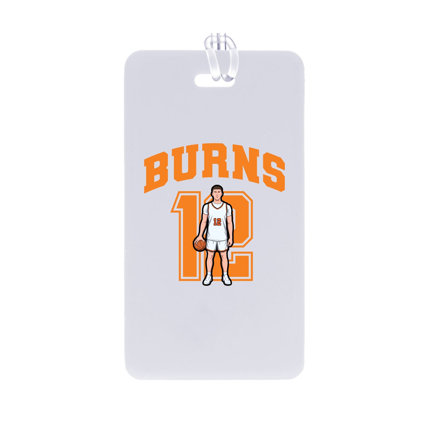 Bag Tag — Number in Classic