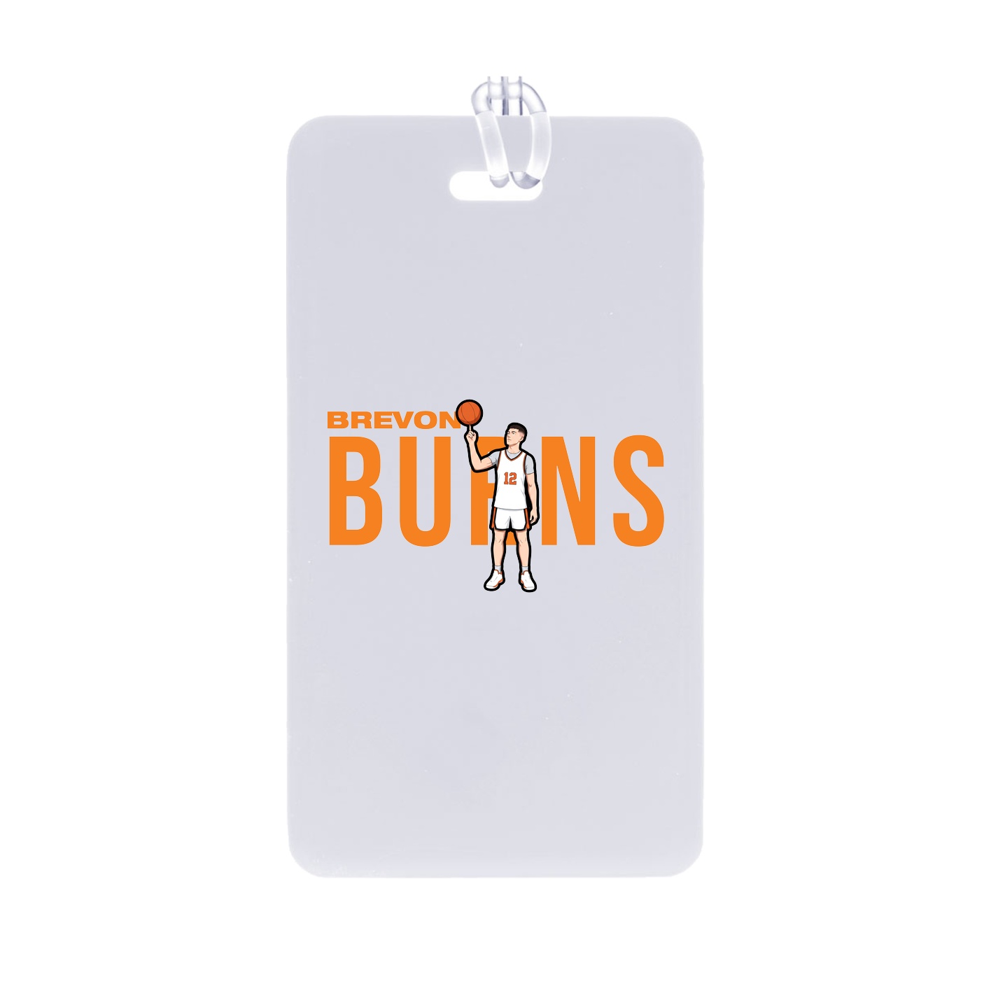 Bag Tag — Player Name in Classic