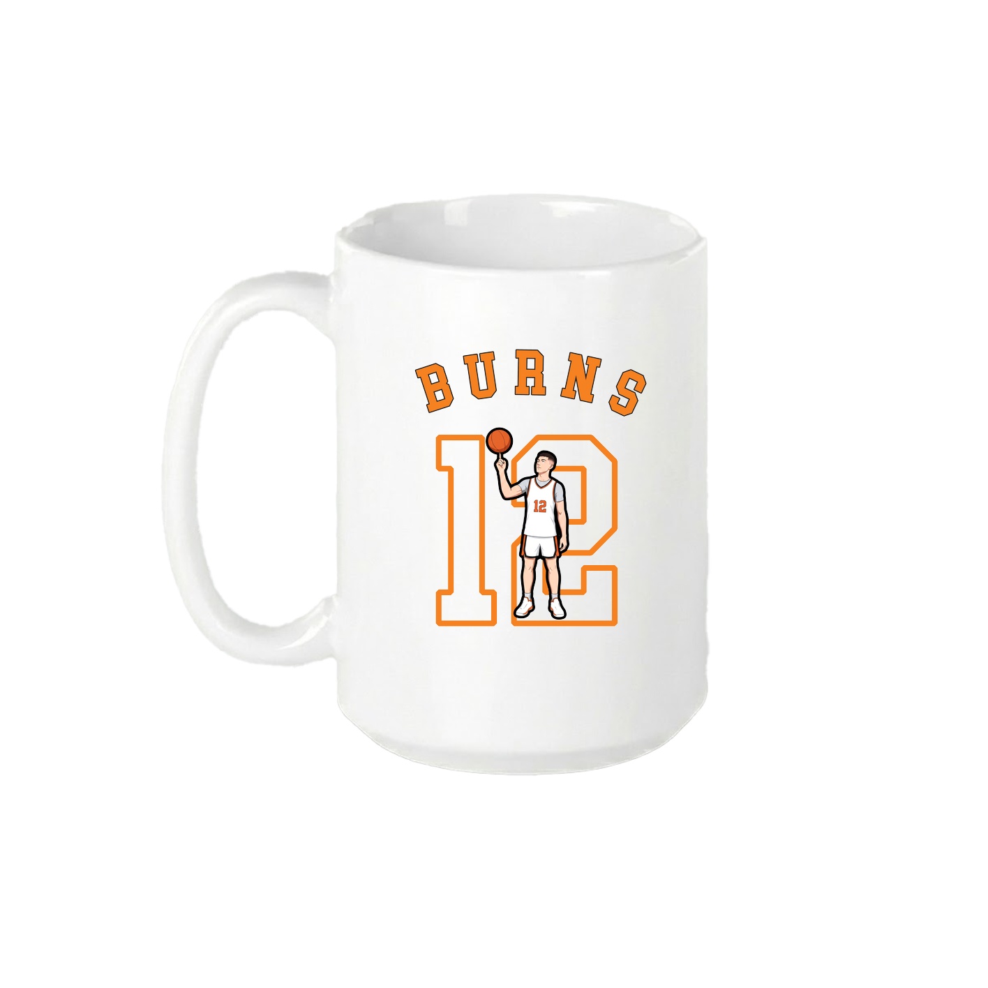 15oz Coffee Mug — Shirsey Arch in White