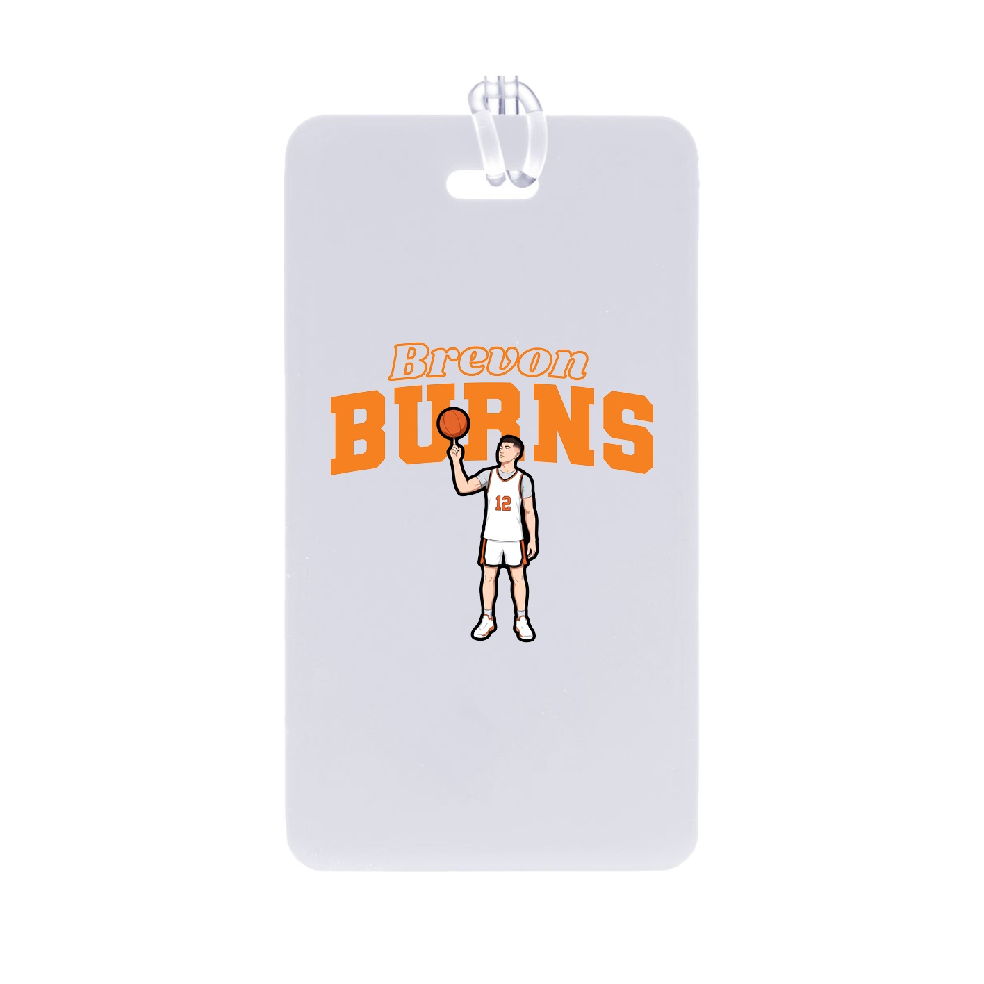 Bag Tag — Name Arch in Classic