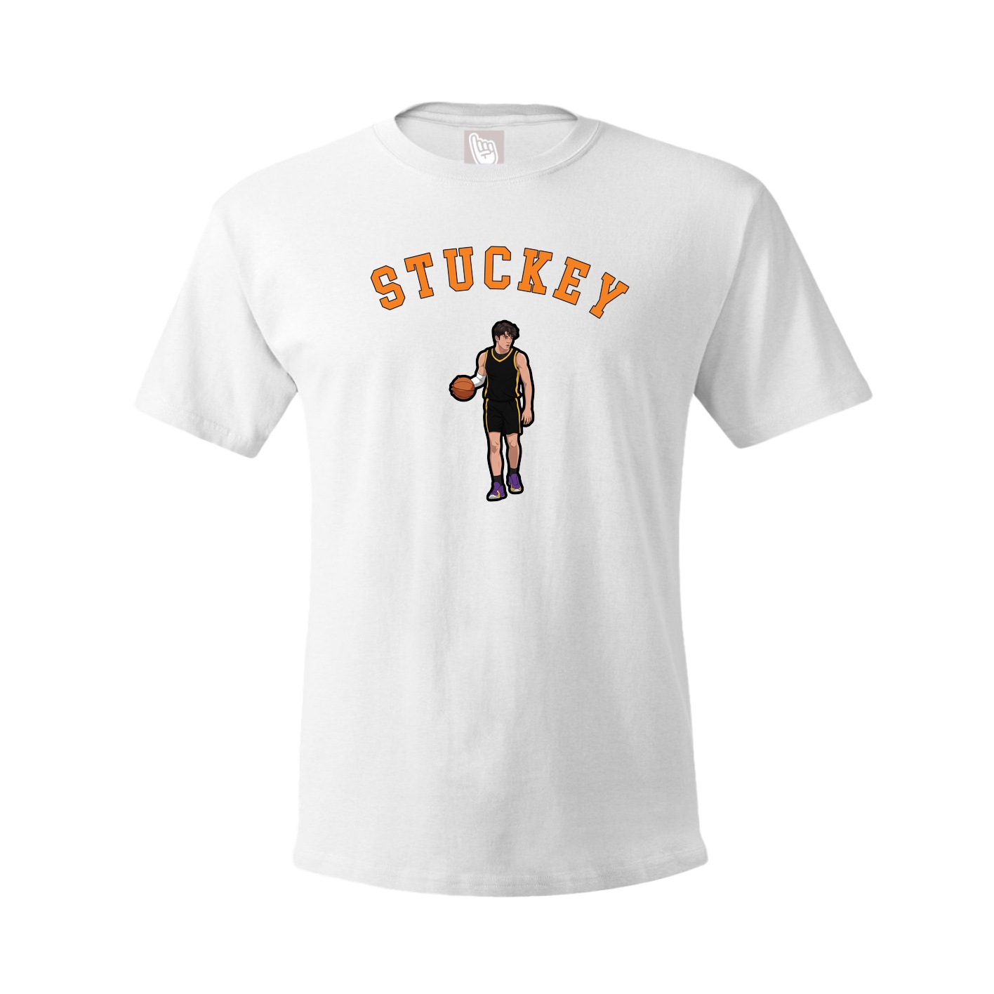 Youth Tee — Shirsey Arch in White