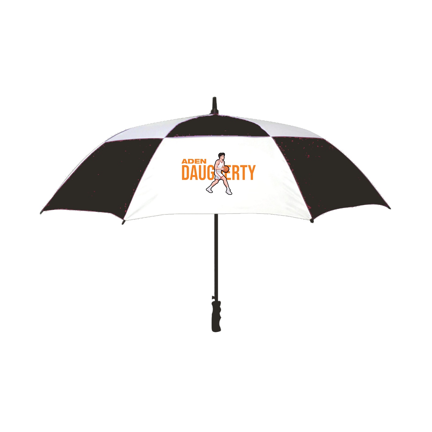 Golf Umbrella — Player Name in Black
