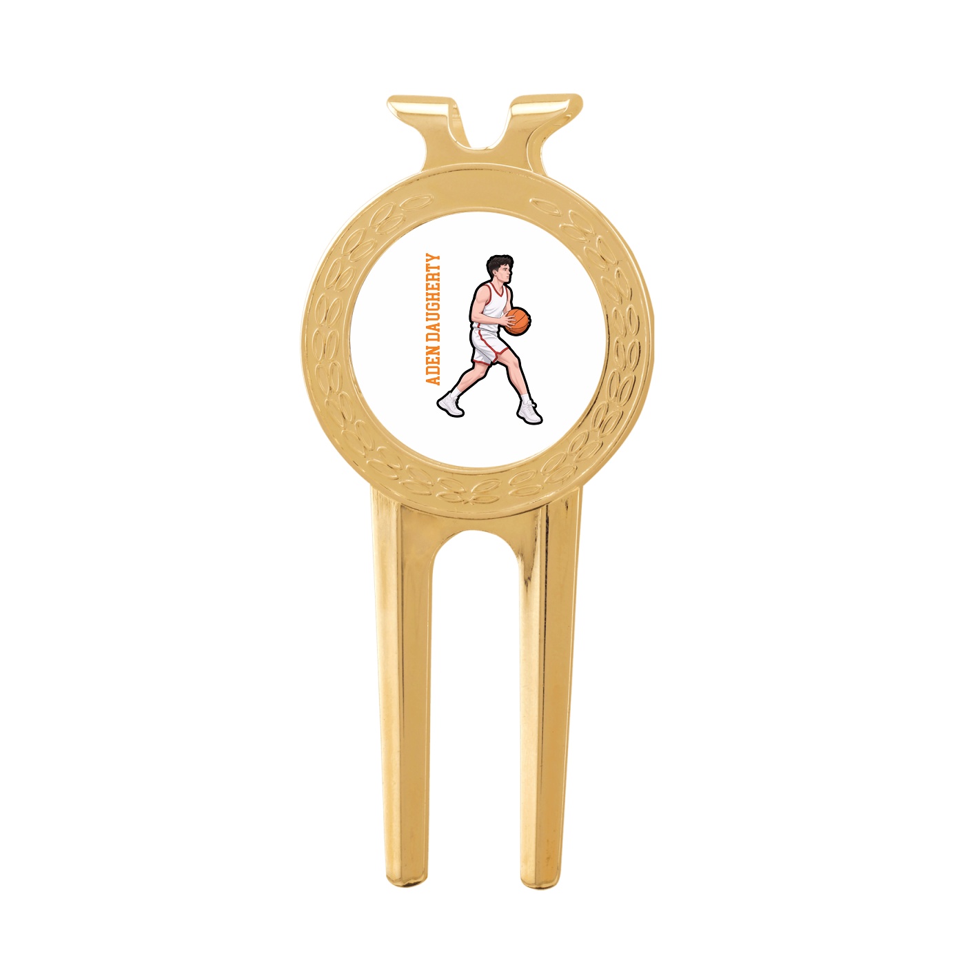 Divot Tool with Ball Marker — Name Vertical in Classic
