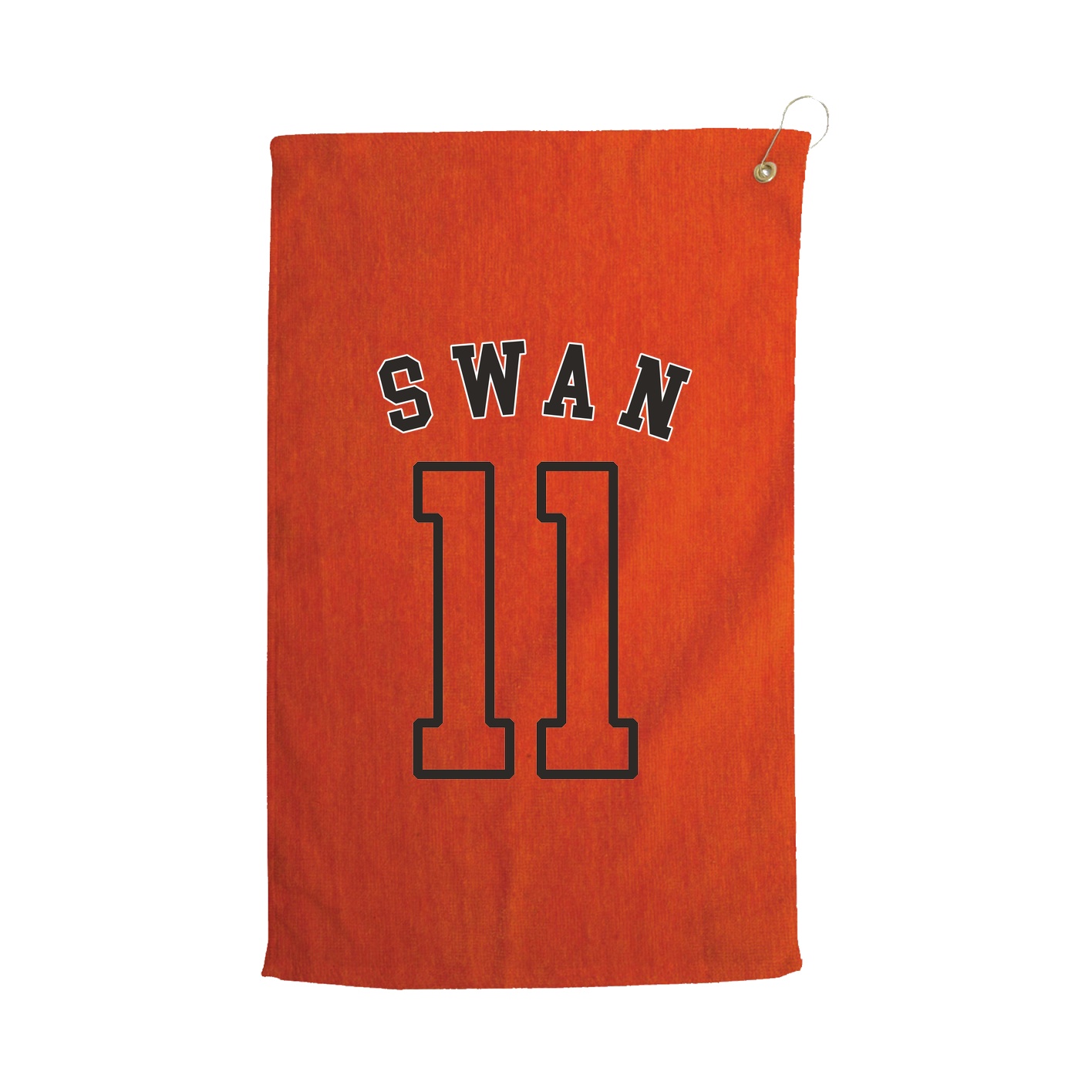 Golf Towel — Shirsey Arch in Orange