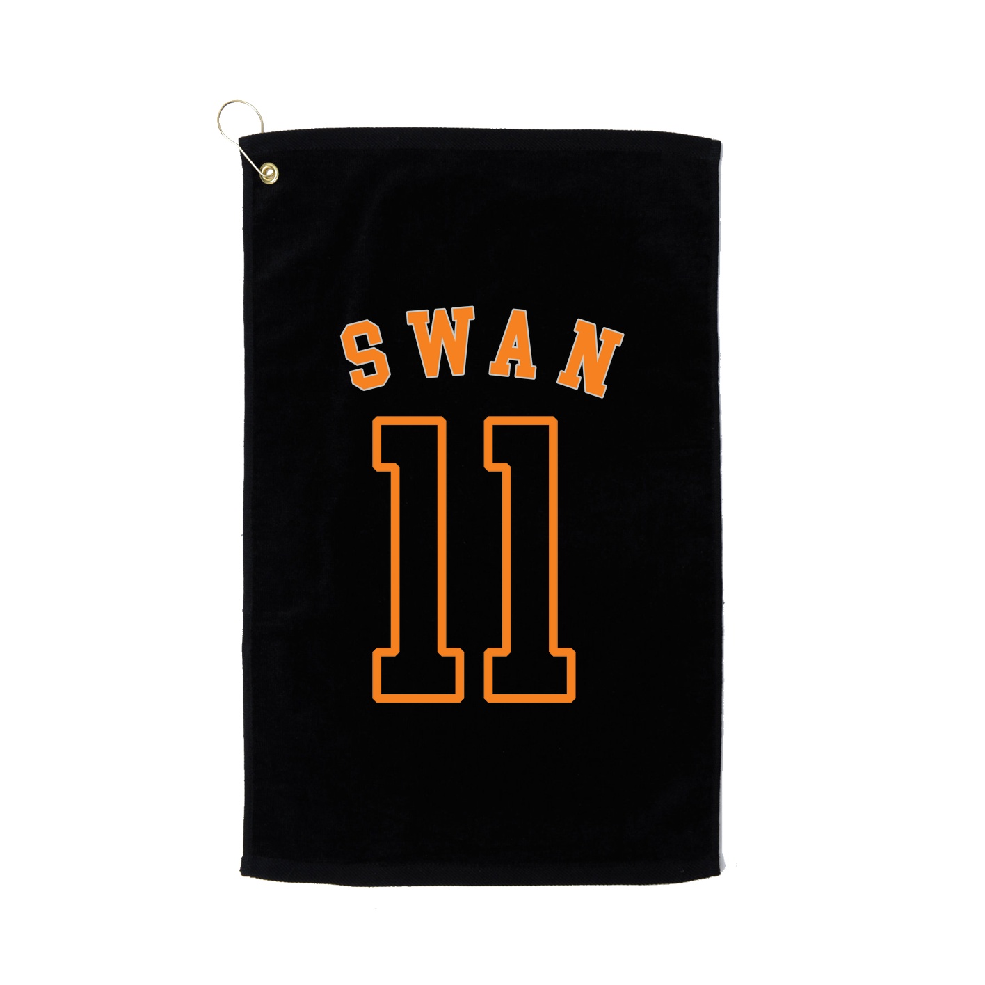 Golf Towel — Shirsey Arch in Black