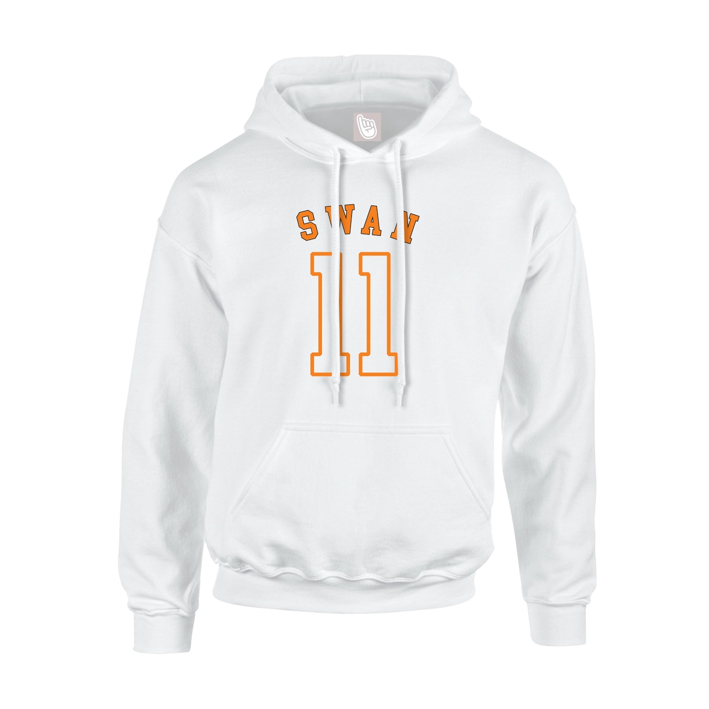 Hoodie — Shirsey Arch in White