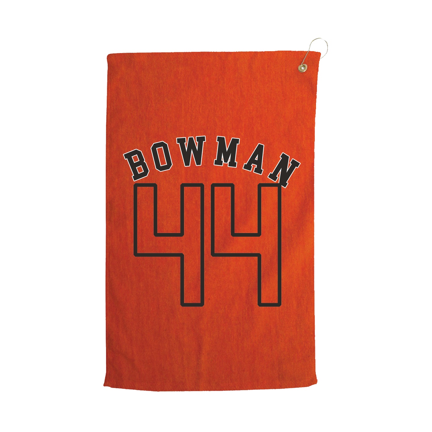 Golf Towel — Shirsey Arch in Orange
