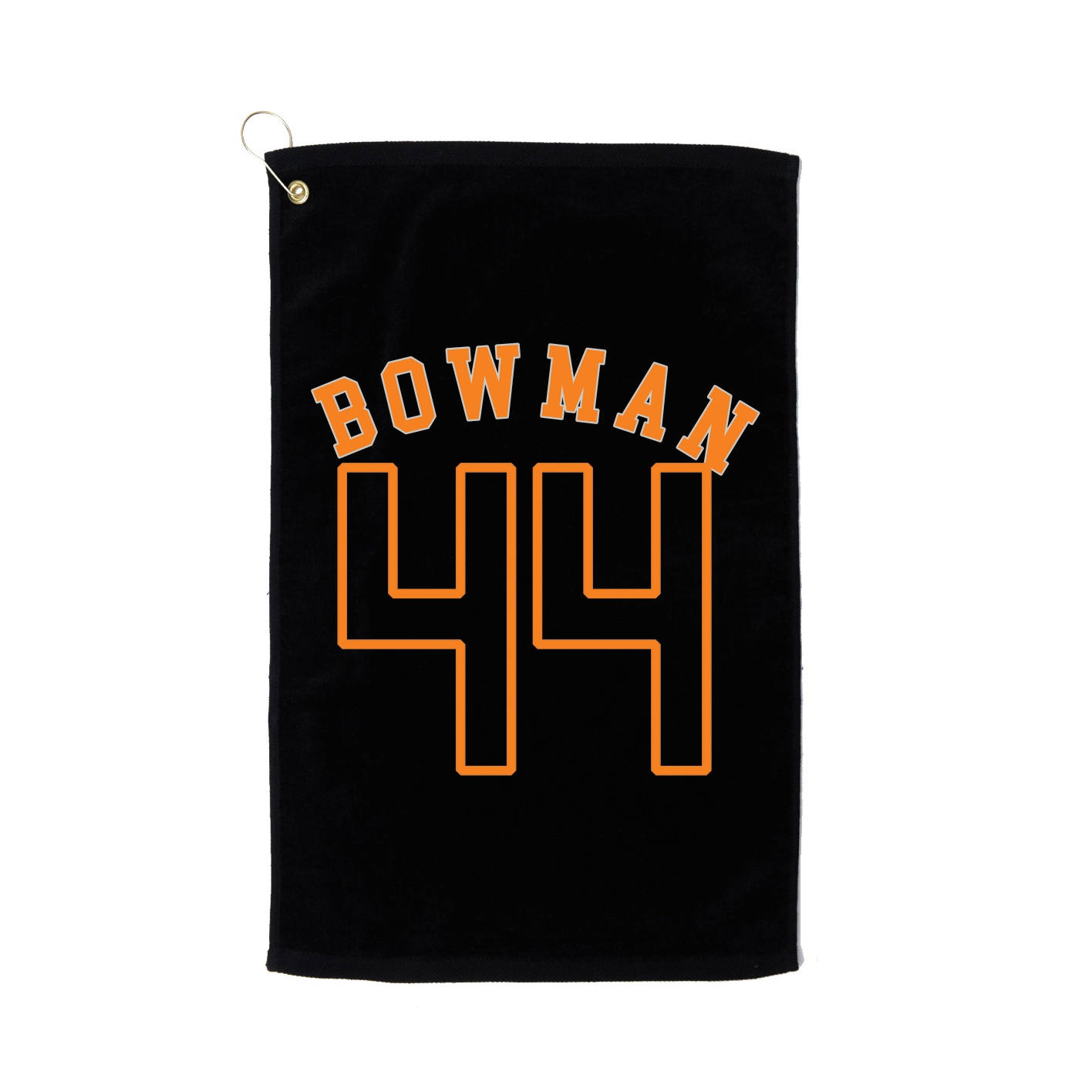 Golf Towel — Shirsey Arch in Black
