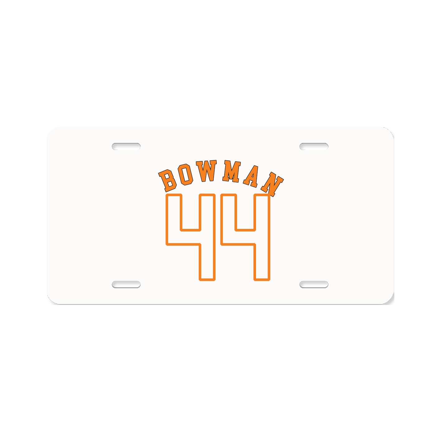 License Plate — Shirsey Arch in Classic