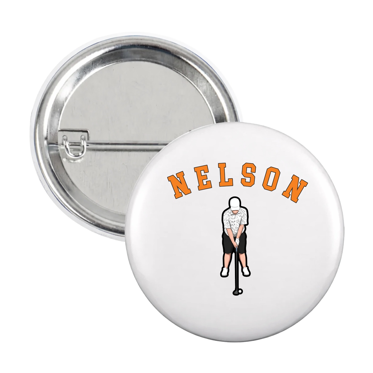 Game Day Button — Shirsey Arch in White