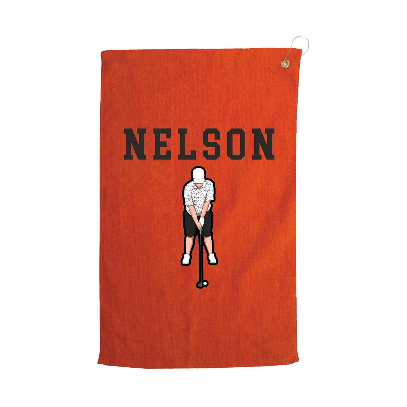 Golf Towel — Shirsey in Orange