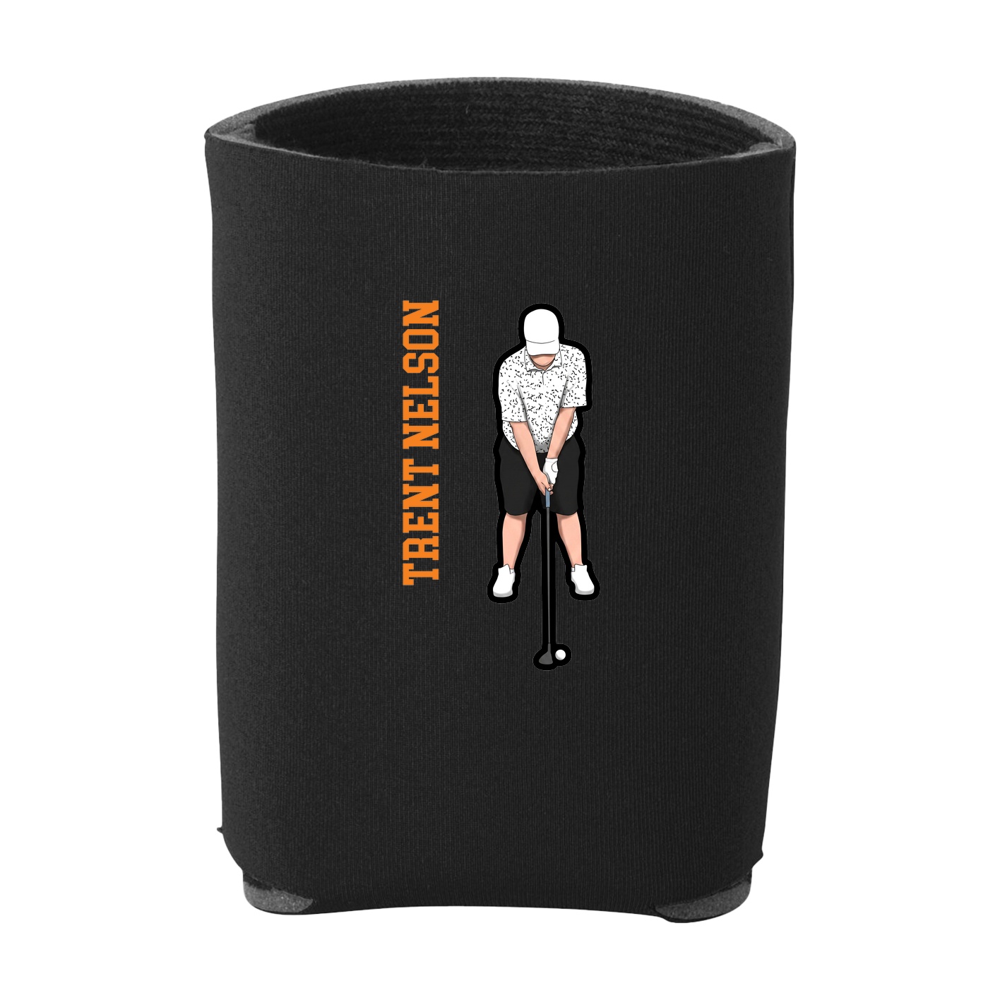 Can Holder — Name Vertical in Black