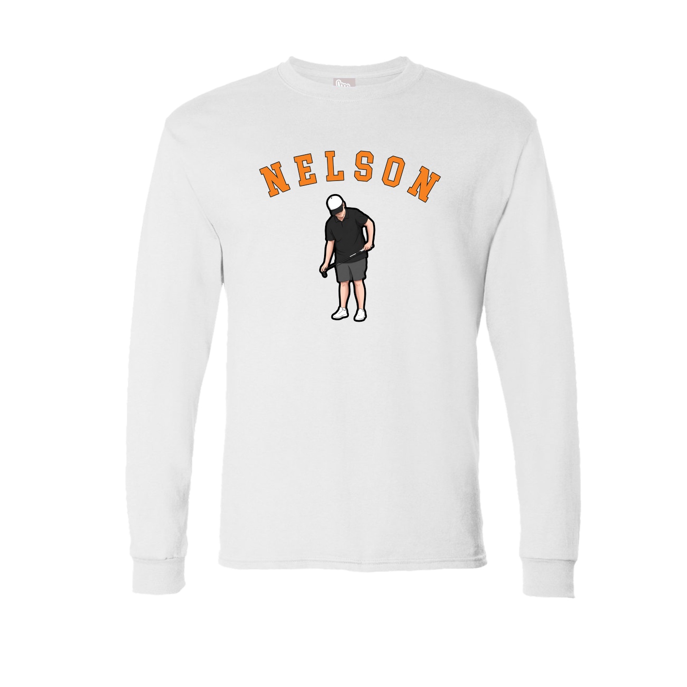 Long Sleeve Tee — Shirsey Arch in White